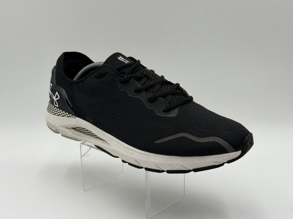 Under Armour UA HOVR Sonic 6 Men’s Sz 12.5 Mesh Athletic Shoes 3026121-001 Black